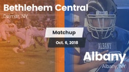 Matchup: Bethlehem Central vs. Albany  2018