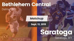 Matchup: Bethlehem Central vs. Saratoga  2019