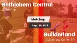 Matchup: Bethlehem Central vs. Guilderland  2019
