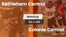Matchup: Bethlehem Central vs. Colonie Central  2019