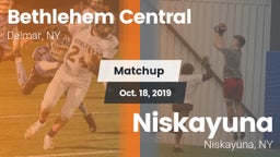 Matchup: Bethlehem Central vs. Niskayuna  2019