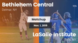 Matchup: Bethlehem Central vs. LaSalle Institute  2019