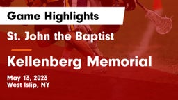 St. John the Baptist  vs Kellenberg Memorial  Game Highlights - May 13, 2023