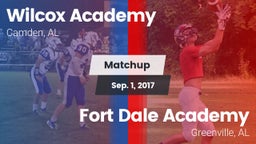 Matchup: Wilcox Academy vs. Fort Dale Academy  2017