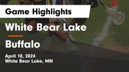 White Bear Lake  vs Buffalo  Game Highlights - April 10, 2024