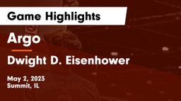 Argo  vs Dwight D. Eisenhower  Game Highlights - May 2, 2023