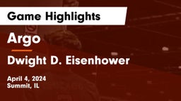 Argo  vs Dwight D. Eisenhower  Game Highlights - April 4, 2024