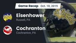 Recap: Eisenhower  vs. Cochranton  2019