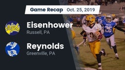 Recap: Eisenhower  vs. Reynolds  2019
