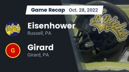 Recap: Eisenhower  vs. Girard  2022