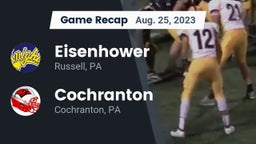 Recap: Eisenhower  vs. Cochranton  2023