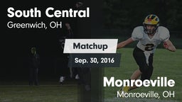 Matchup: South Central vs. Monroeville  2016