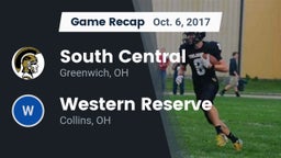 Recap: South Central  vs. Western Reserve  2017