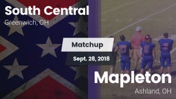 Matchup: South Central vs. Mapleton  2018