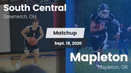 Matchup: South Central vs. Mapleton  2020