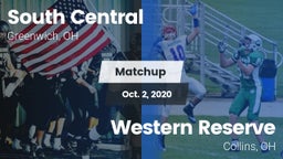 Matchup: South Central vs. Western Reserve  2020