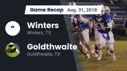 Recap: Winters  vs. Goldthwaite  2018