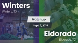 Matchup: Winters vs. Eldorado  2018