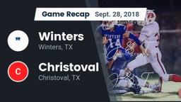 Recap: Winters  vs. Christoval  2018