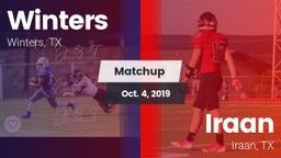 Matchup: Winters vs. Iraan  2019