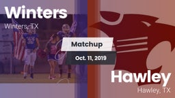 Matchup: Winters vs. Hawley  2019