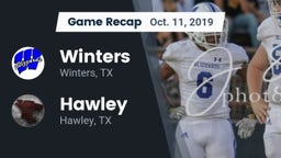 Recap: Winters  vs. Hawley  2019