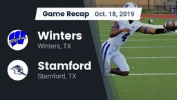 Recap: Winters  vs. Stamford  2019