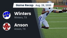 Recap: Winters  vs. Anson  2020