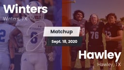 Matchup: Winters vs. Hawley  2020