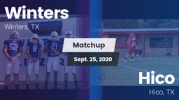 Matchup: Winters vs. Hico  2020