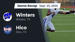 Recap: Winters  vs. Hico  2020