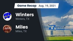 Recap: Winters  vs. Miles  2021