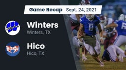 Recap: Winters  vs. Hico  2021