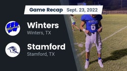 Recap: Winters  vs. Stamford  2022