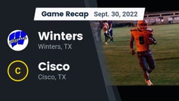 Recap: Winters  vs. Cisco  2022