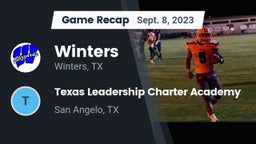 Recap: Winters  vs. Texas Leadership Charter Academy  2023