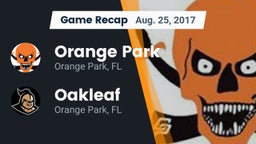 Recap: Orange Park  vs. Oakleaf  2017