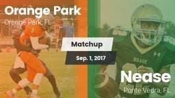 Matchup: Orange Park vs. Nease  2017