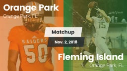 Matchup: Orange Park vs. Fleming Island  2018