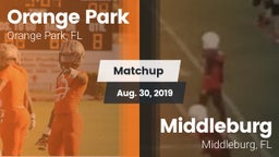 Matchup: Orange Park vs. Middleburg  2019