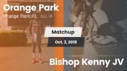 Matchup: Orange Park vs. Bishop Kenny JV 2019