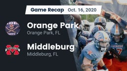Recap: Orange Park  vs. Middleburg  2020