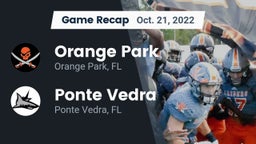 Recap: Orange Park  vs. Ponte Vedra  2022