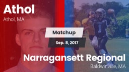 Matchup: Athol vs. Narragansett Regional  2017