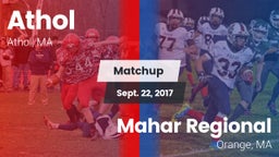 Matchup: Athol vs. Mahar Regional  2017