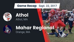 Recap: Athol  vs. Mahar Regional  2017