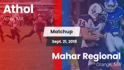 Matchup: Athol vs. Mahar Regional  2018