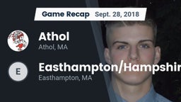Recap: Athol  vs. Easthampton/Hampshire  2018