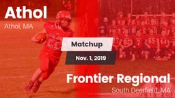 Matchup: Athol vs. Frontier Regional  2019