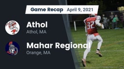 Recap: Athol  vs. Mahar Regional  2021